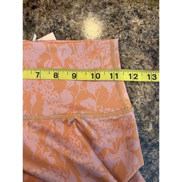 Wilo NEW 7/8 Leggings Tropical Pink Pattern Small - Picture 5 of 6